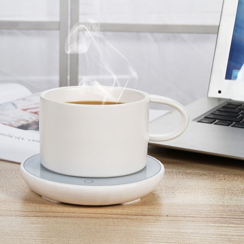 Heated Pad Electric - แผ่นทำความร้อนสำหรับแก้วไฟฟ้า ที่อุ่นแก้ว ที่รองแก้วสำหรับชา กาแฟ นม 110V/220V
