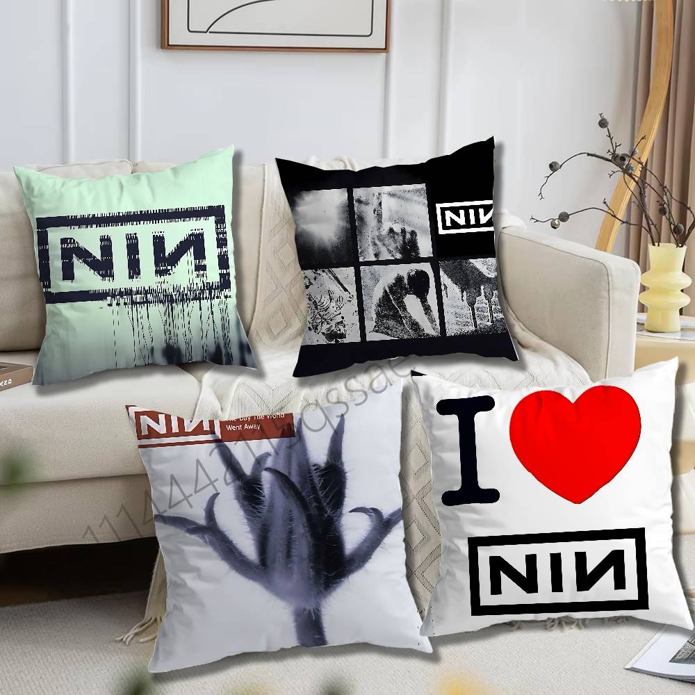 Home Textiles Throw - ปลอกหมอนอิง N-Nine Inch Nails The Fragile