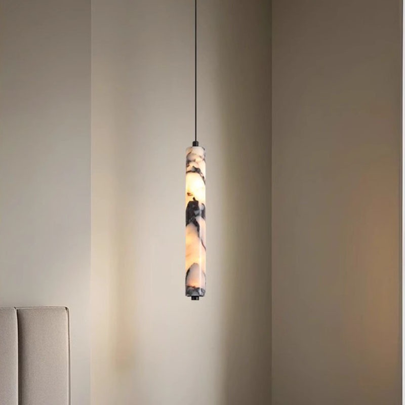 Home Textiles France - โคมไฟระย้าหินอ่อนหรูหราสไตล์ฝรั่งเศสสมัยใหม่ โคมไฟสำหรับห้องนอน ห้องนั่งเล่น สำนักงาน ตกแต่งภายในบ้าน