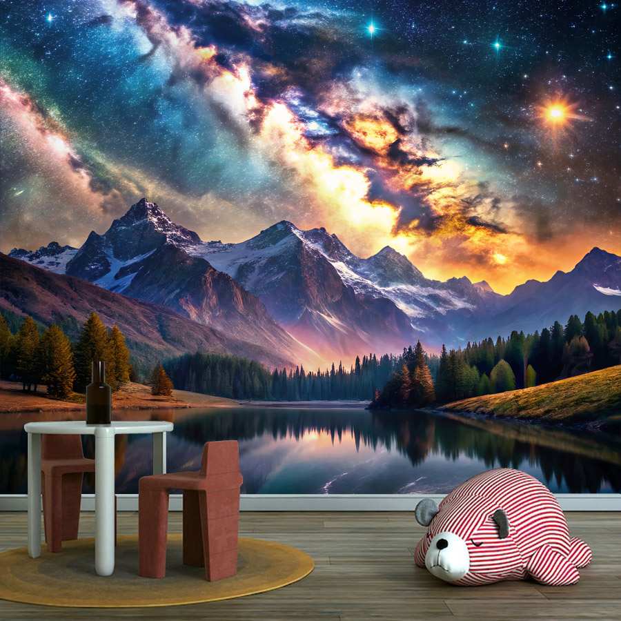 วอลเปเปอร์กันน้ำแบบลอกและติดได - Galaxy Home Textiles บทวิจารณ์และราคา