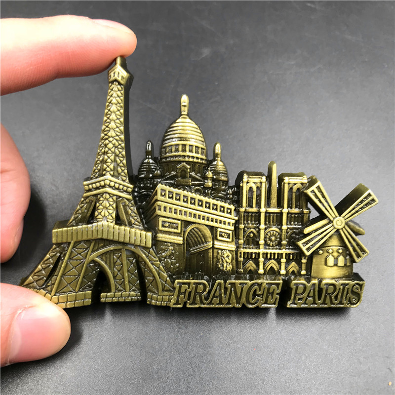 แม่เหล็กน่ารัก3D โลหะฝรั่งเศสป - Home Textiles France บทวิจารณ์และราคา