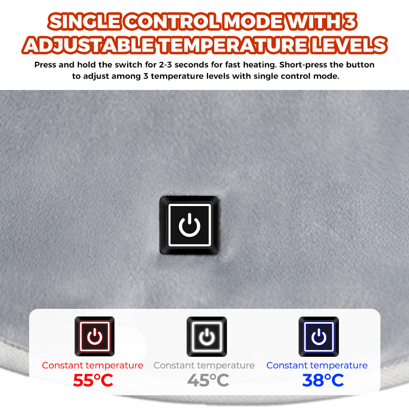 ผ้าคลุมไหล่ไฟฟ้าแบบมีระบบทำควา - Heated Pad Electric บทวิจารณ์และราคา