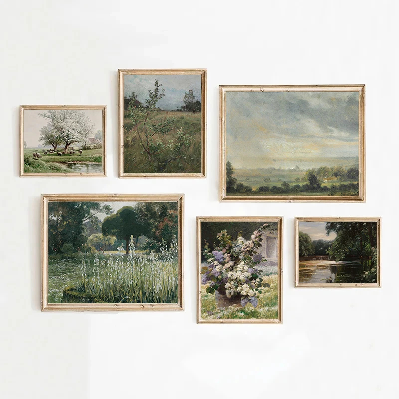 ภาพวาดวินเทจสไตล์ชนบทฝรั่งเศส  - Home Textiles France บทวิจารณ์และราคา