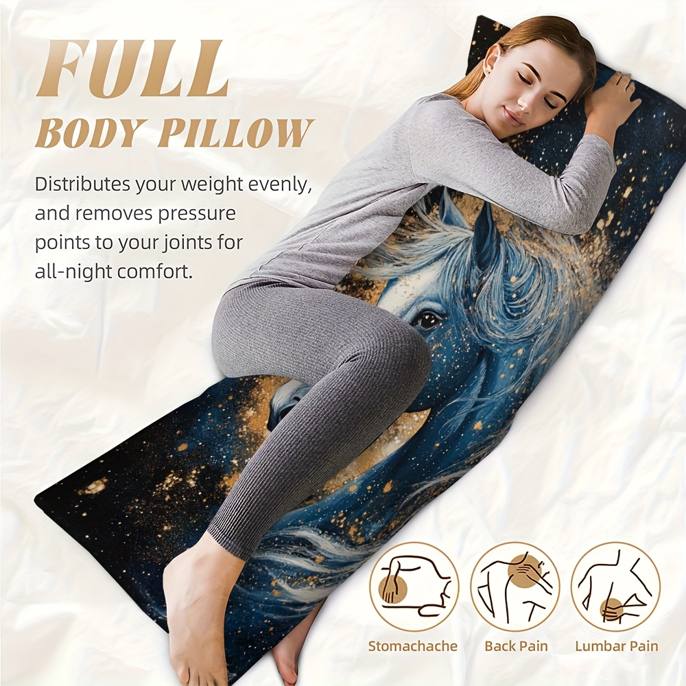 ปลอกหมอนยาว 1 ชิ้น ลายม้าสไตล์ - Galaxy Home Textiles บทวิจารณ์และราคา