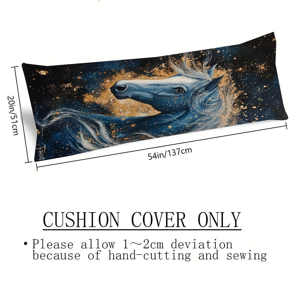 ปลอกหมอนยาว 1 ชิ้น ลายม้าสไตล์ - Galaxy Home Textiles บทวิจารณ์และราคา