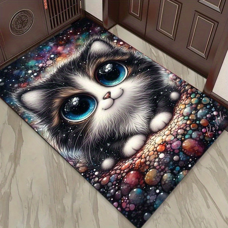พรมลายแมวกาแล็กซี่สำหรับห้องนอ - Galaxy Home Textiles บทวิจารณ์และราคา