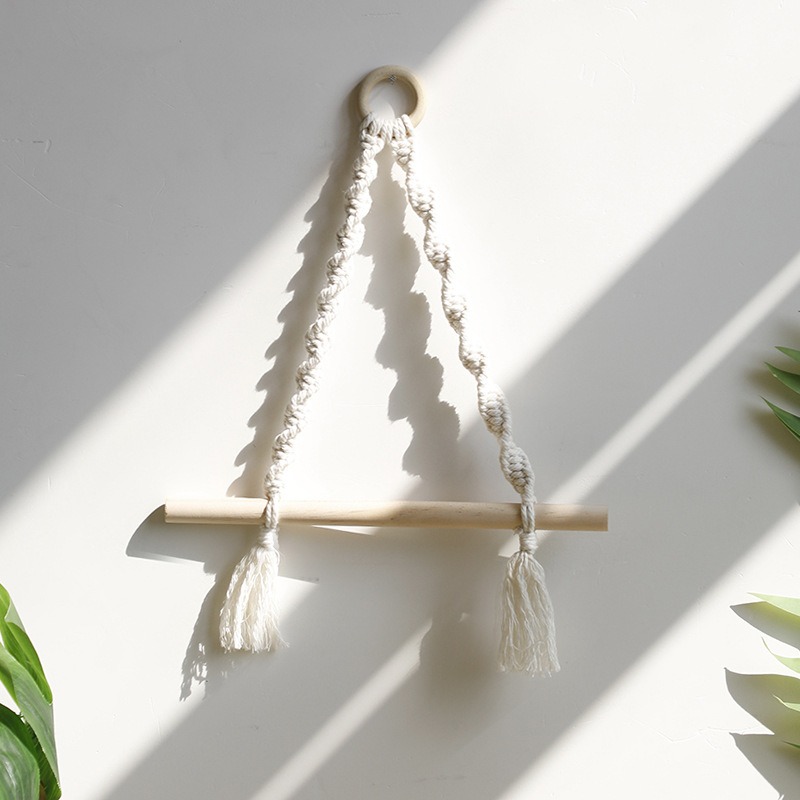 ที่จับผ้าขนหนูกระดาษ macrame ท - Home Textiles Towel บทวิจารณ์และราคา