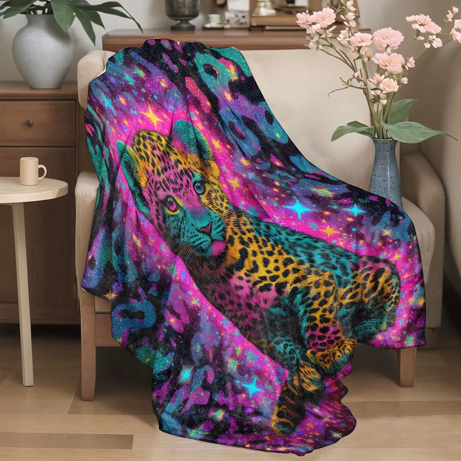 ผ้าห่มลายเสือดาวกาแล็กซี่ ดีไซ - Galaxy Home Textiles บทวิจารณ์และราคา