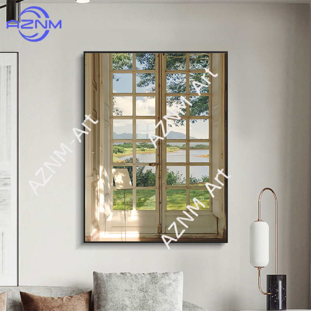 วิวทิวทัศน์สีเขียว วินโดวส์ วอ - Home Textiles France บทวิจารณ์และราคา