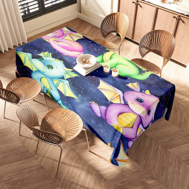 ผ้าปูโต๊ะยูนิคอร์นกาแล็กซี่ที่ - Galaxy Home Textiles บทวิจารณ์และราคา