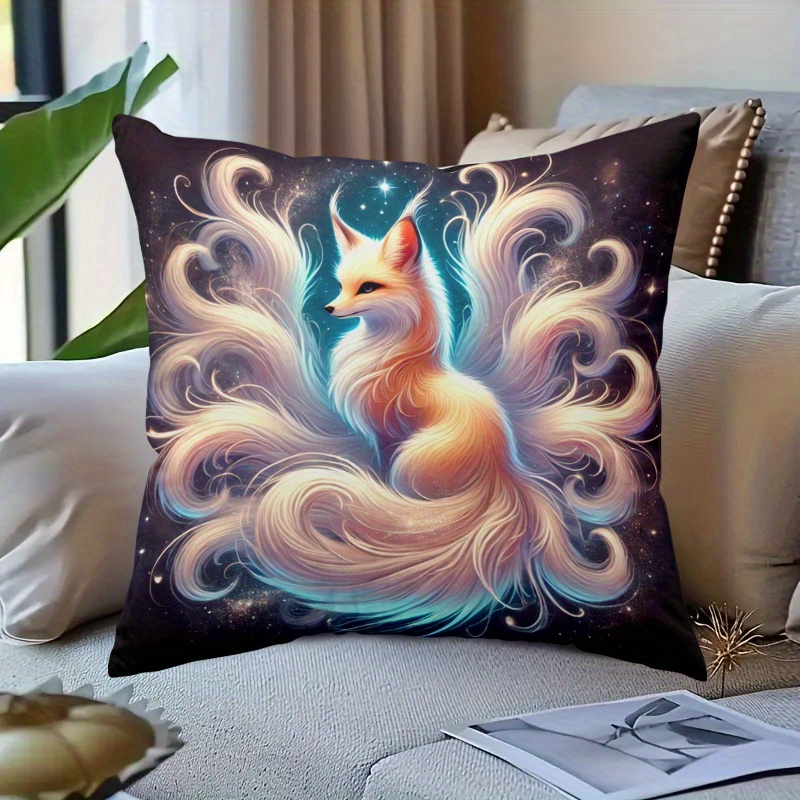 ปลอกหมอนลายจิ้งจอกเก้าหางแฟนตา - Galaxy Home Textiles บทวิจารณ์และราคา