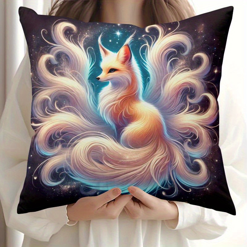 ปลอกหมอนลายจิ้งจอกเก้าหางแฟนตา - Galaxy Home Textiles บทวิจารณ์และราคา
