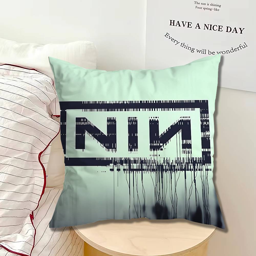 ปลอกหมอนอิง N-Nine Inch Nails  - Home Textiles Throw บทวิจารณ์และราคา
