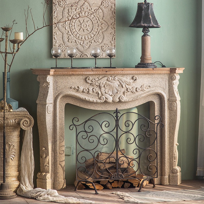 เตาผิงไม้เนื้อแข็งสไตล์ฝรั่งเศ - Home Textiles France บทวิจารณ์และราคา