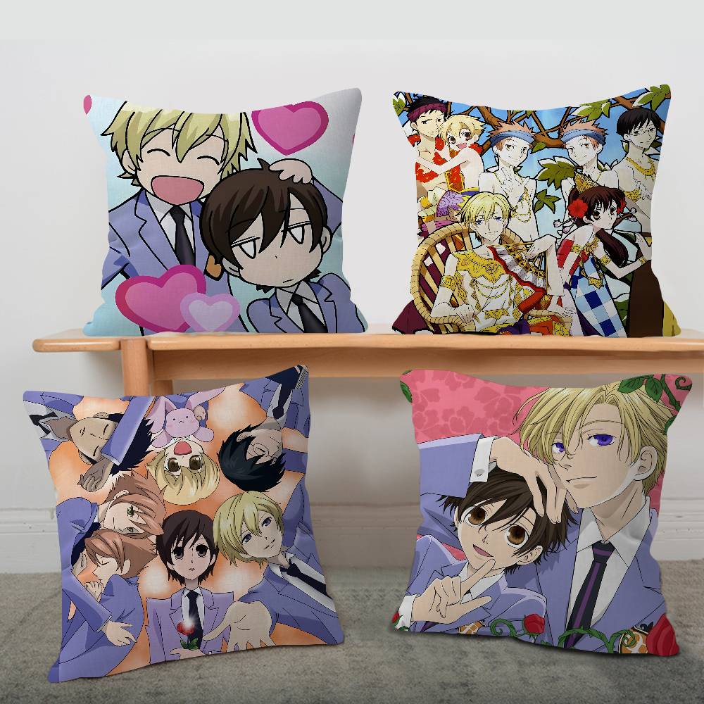 ปลอกหมอนอิง Ouran High School  - Home Textiles Throw บทวิจารณ์และราคา