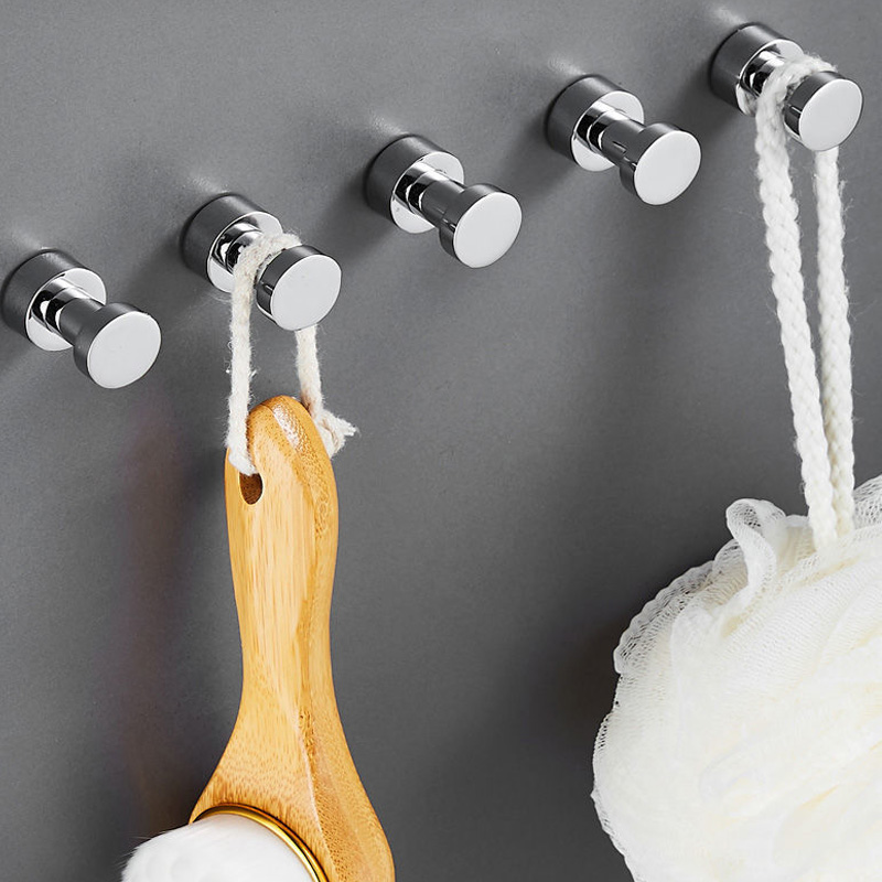 2/3/4/5Pcs ทองเหลือง Robe Hook - Home Textiles Towel บทวิจารณ์และราคา