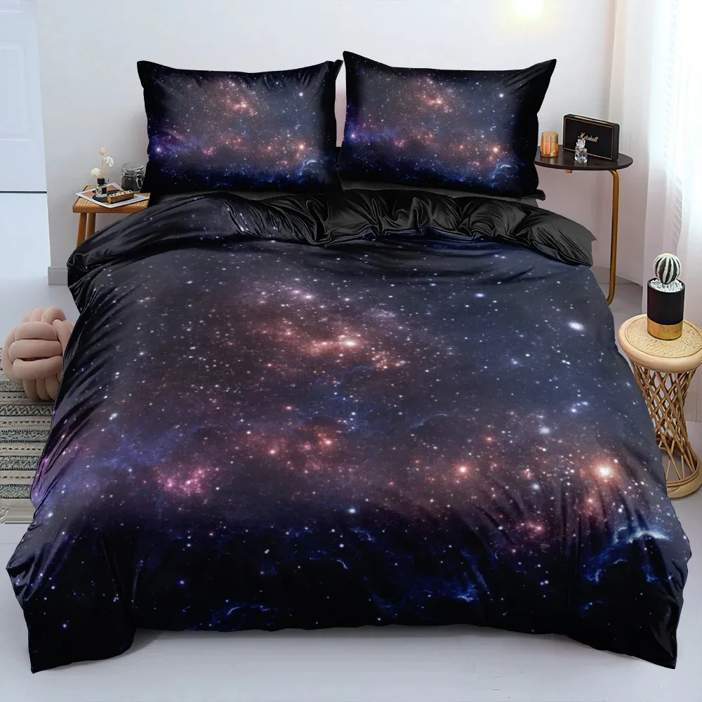 ชุดเครื่องนอนผ้าห่มนวมสีน้ำเงิ - Galaxy Home Textiles บทวิจารณ์และราคา