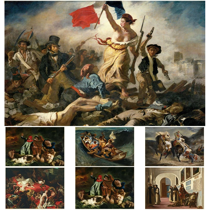 ภาพพิมพ์บนผ้าใบศิลปินยูจีน เดล - Home Textiles France บทวิจารณ์และราคา